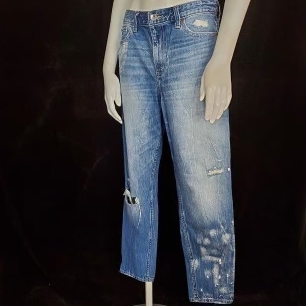 Abercrombie&Fitch Signature Collection High Rise Girlfriend Jean 29 x 27